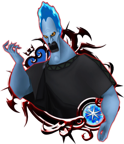 Animated Hades Character Design PNG