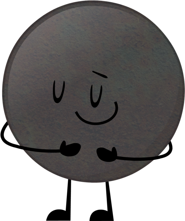 Animated Happy Circle Character PNG