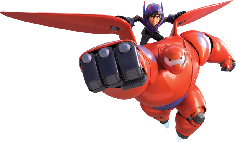 Animated Hero Duoin Flight PNG