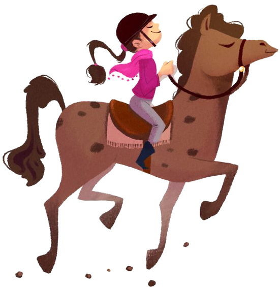 Animated Horseback Riding PNG
