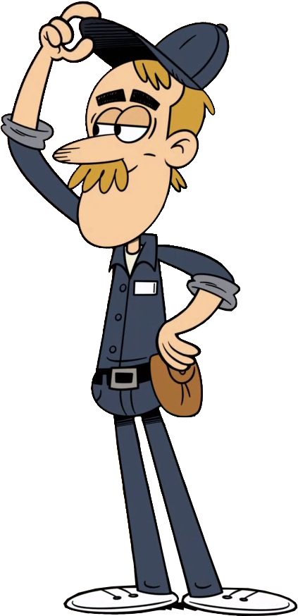 Animated Janitor Tipping Hat PNG