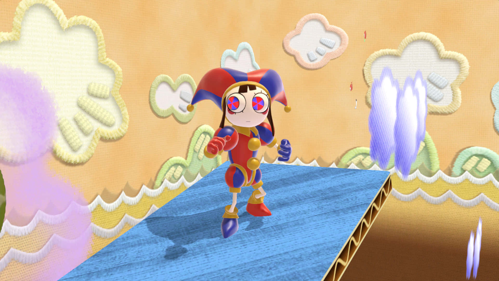 Animated Jester Character Adventure Wallpaper