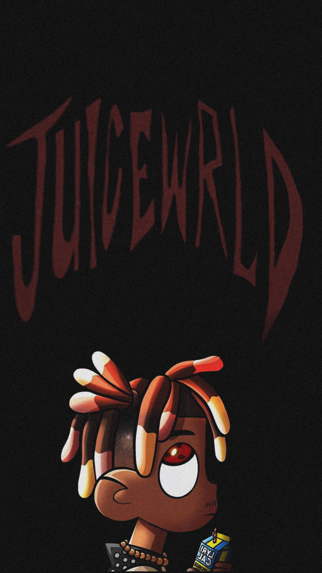 Animated Juice Wrld Cartoon Wallpaper