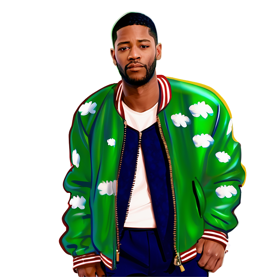 Animated Kid Cudi Character Png 06242024 PNG