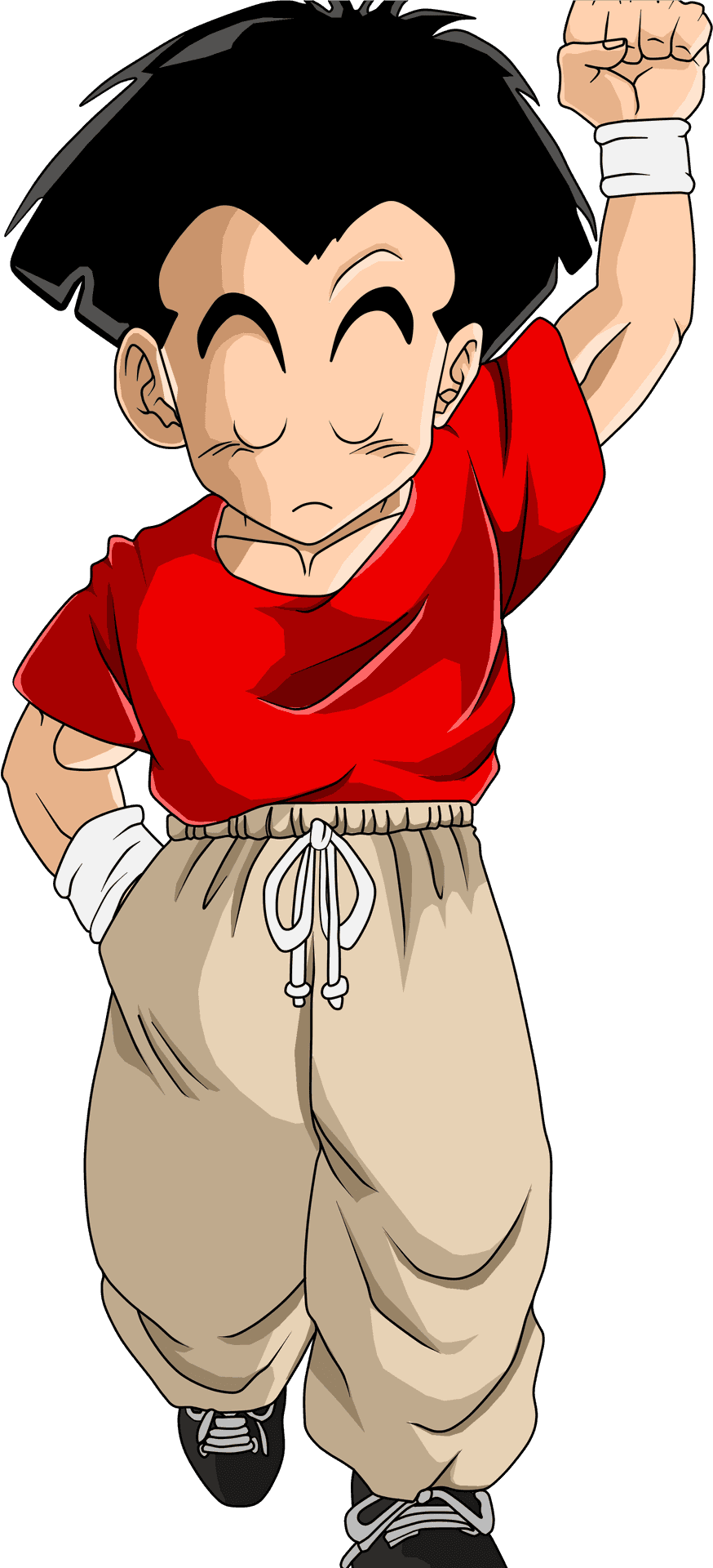 Animated Krillin Pose PNG