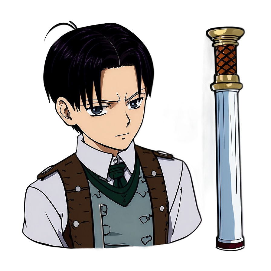 Animated Levi Ackerman Png 55 PNG