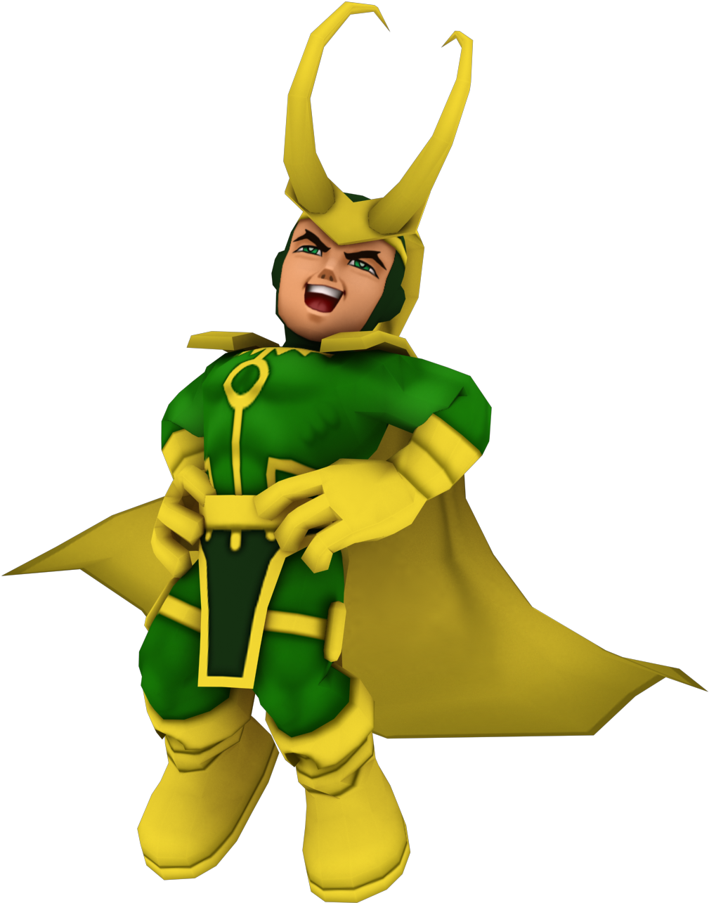 Animated Lokiin Classic Costume PNG