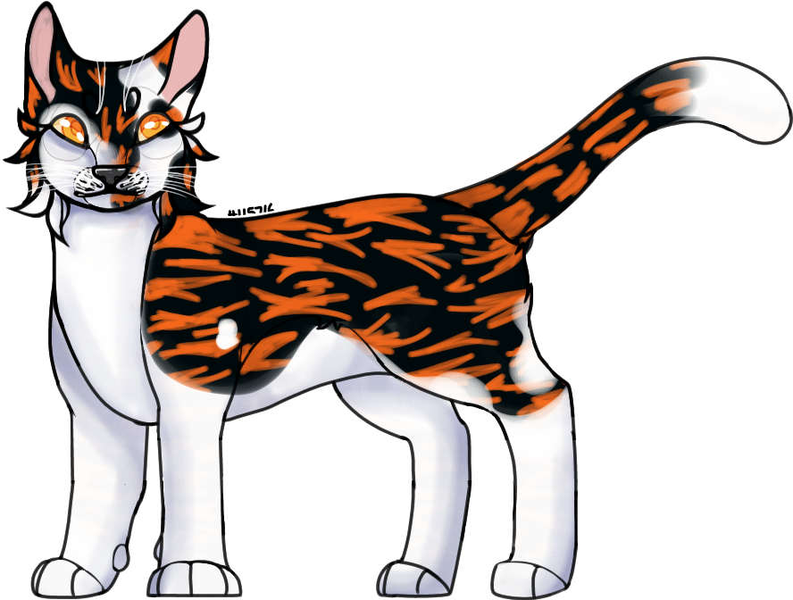 Animated Lynx Illustration PNG
