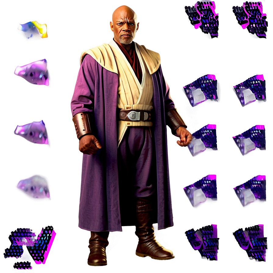 Animated Mace Windu Png Sij PNG