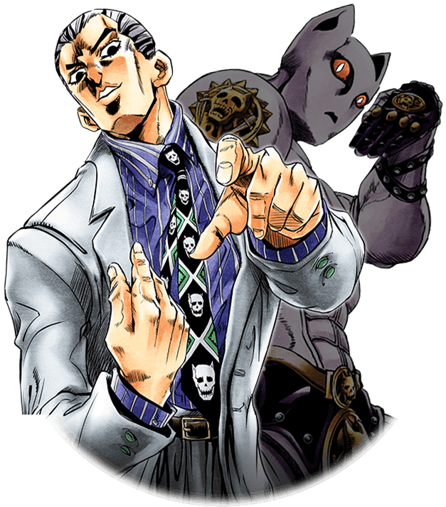 Animated Mafia Bossand Shadowy Companion PNG