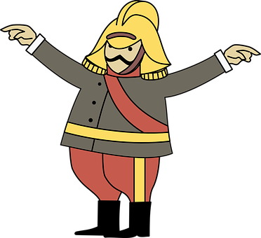 Animated Marching Band Leader PNG