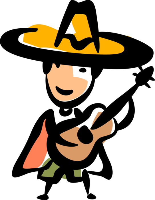 Animated Mariachi Guitar Player.png PNG
