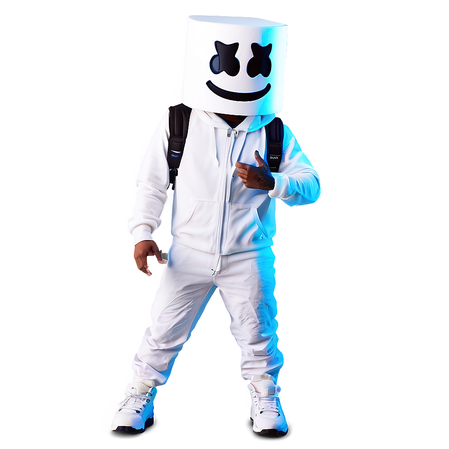 Download Animated Marshmello Png Gnc74 | Wallpapers.com