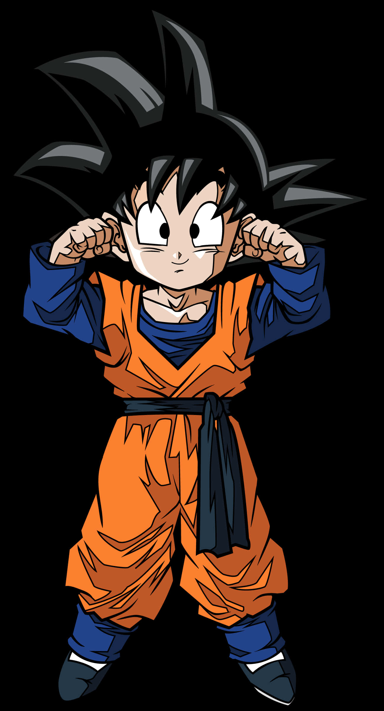 Animated_ Martial_ Artist_ Character PNG