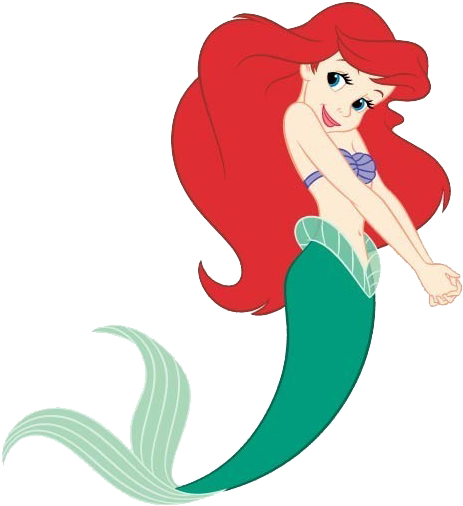 Animated Mermaid Character PNG