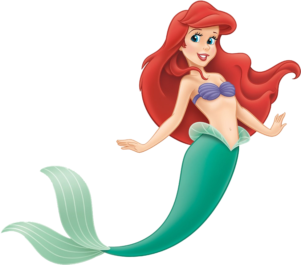 Animated Mermaid Character PNG