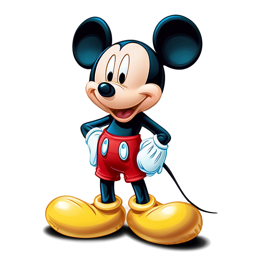 Download Animated Mickey Mouse Outline Png 48 | Wallpapers.com