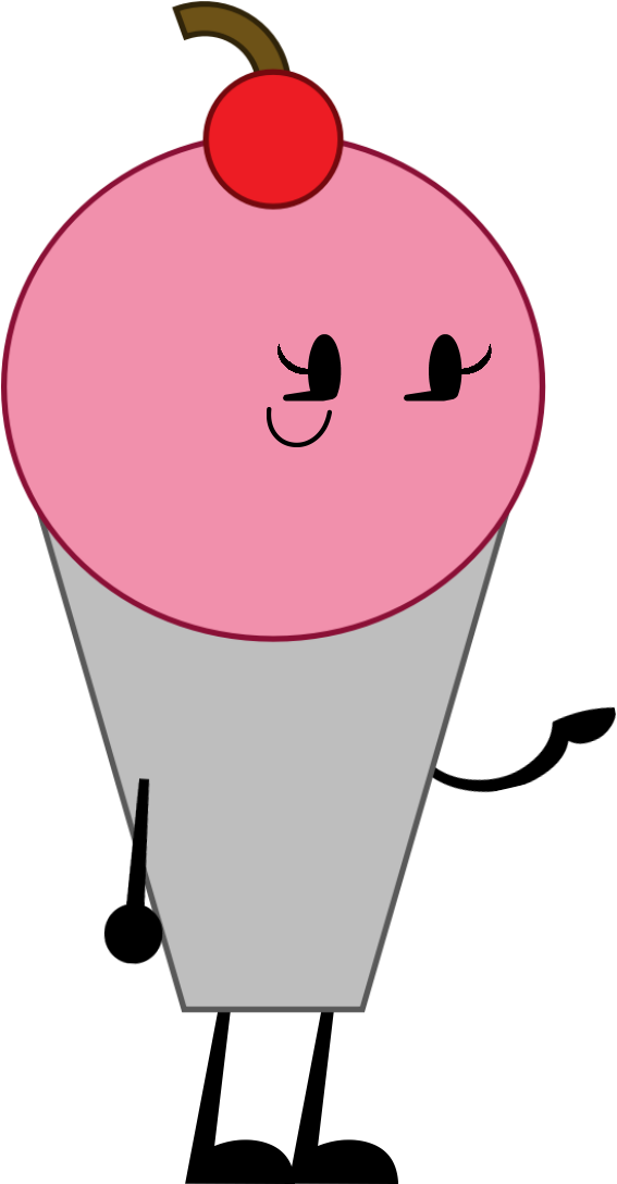 Animated Milkshake Character PNG
