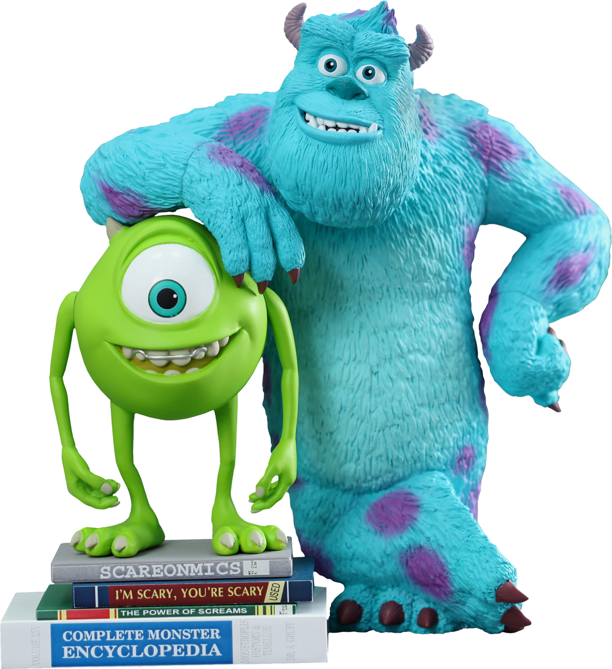 Animated Monster Duo Friendly PNG