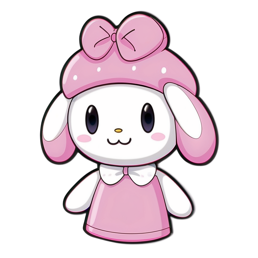 Animated My Melody Png 06112024 PNG