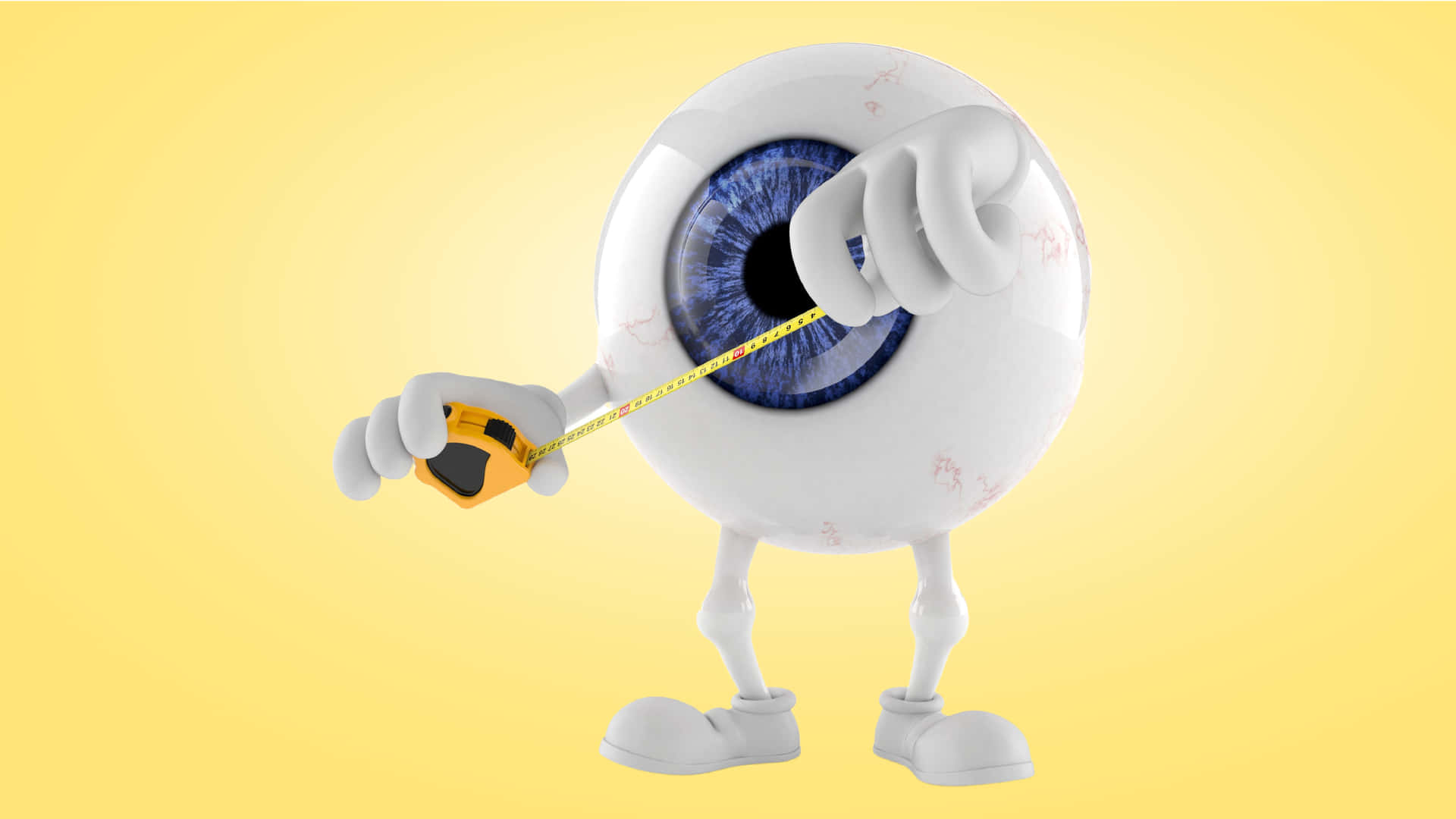 Animated Myopic Eye Desktop Wallpaper