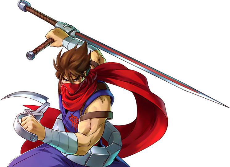 Animated Ninja Warrior With Sword PNG