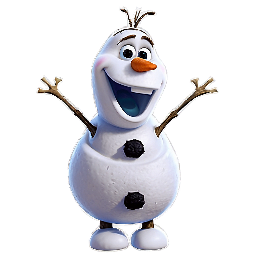 Animated Olaf Figure Png 34 PNG