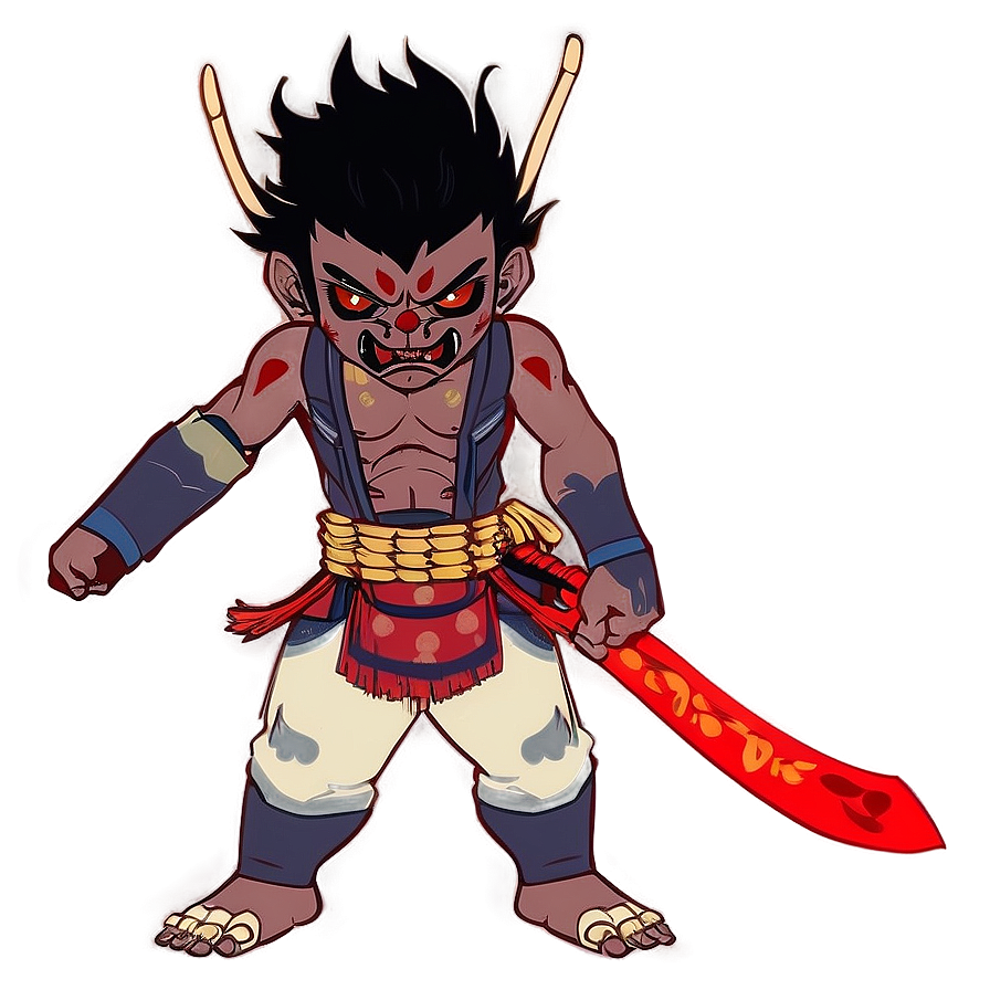 Animated Oni Character Png Tsf92 PNG