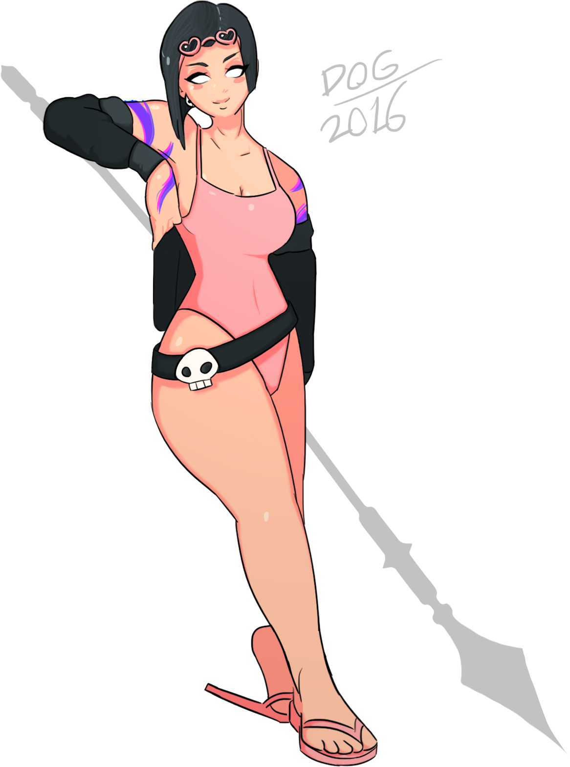 Animated Pirate Girl Pose2016 PNG