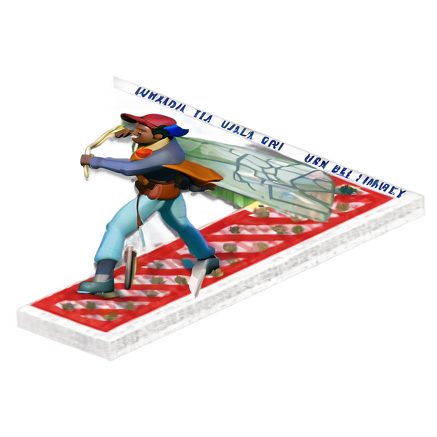 Animated Pirateon Flying Carpet PNG