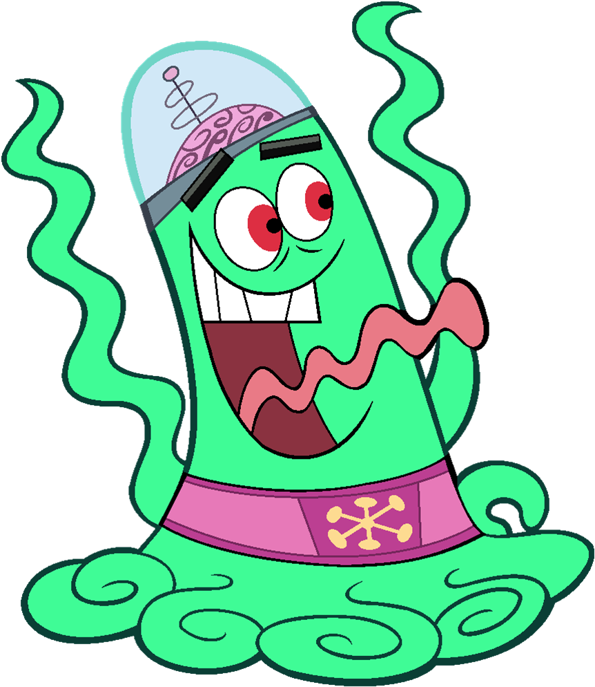 Download Animated Plankton Character Laughing