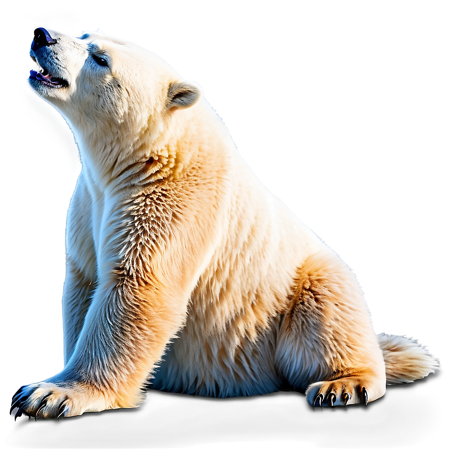 Download Animated Polar Bear Png Vte | Wallpapers.com