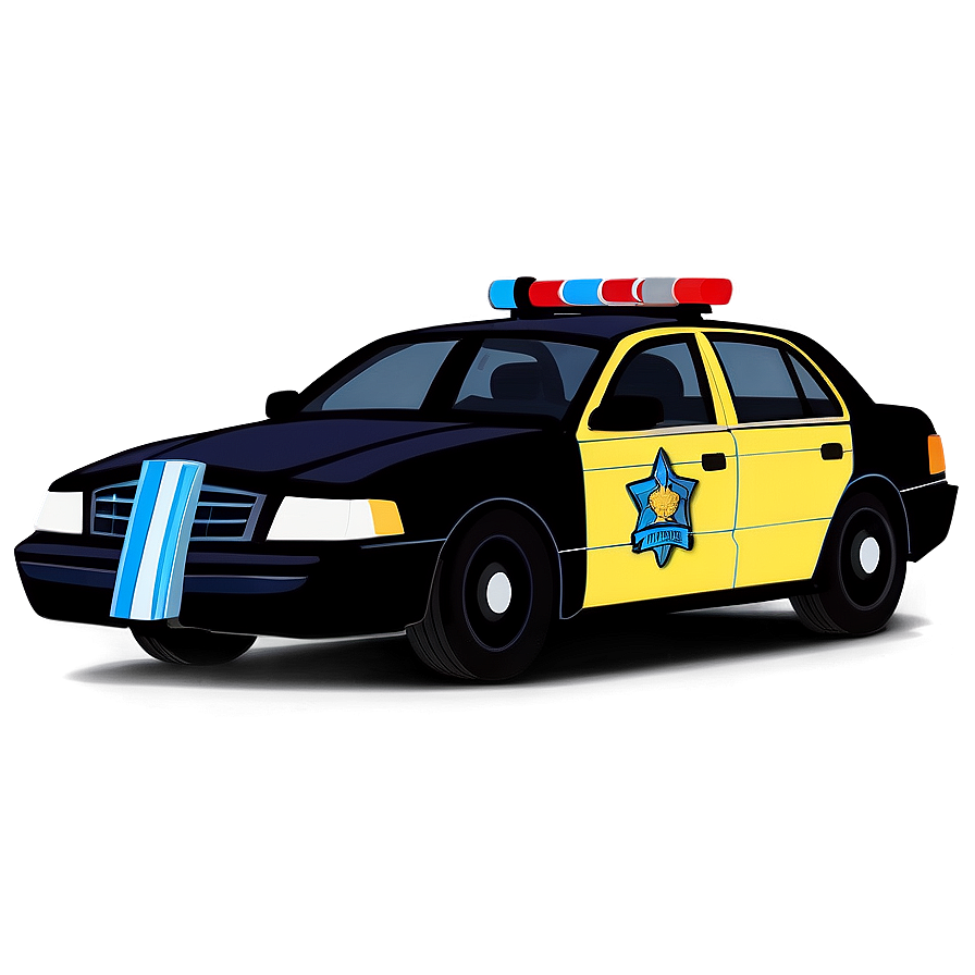 Animated Police Car Png 94 PNG