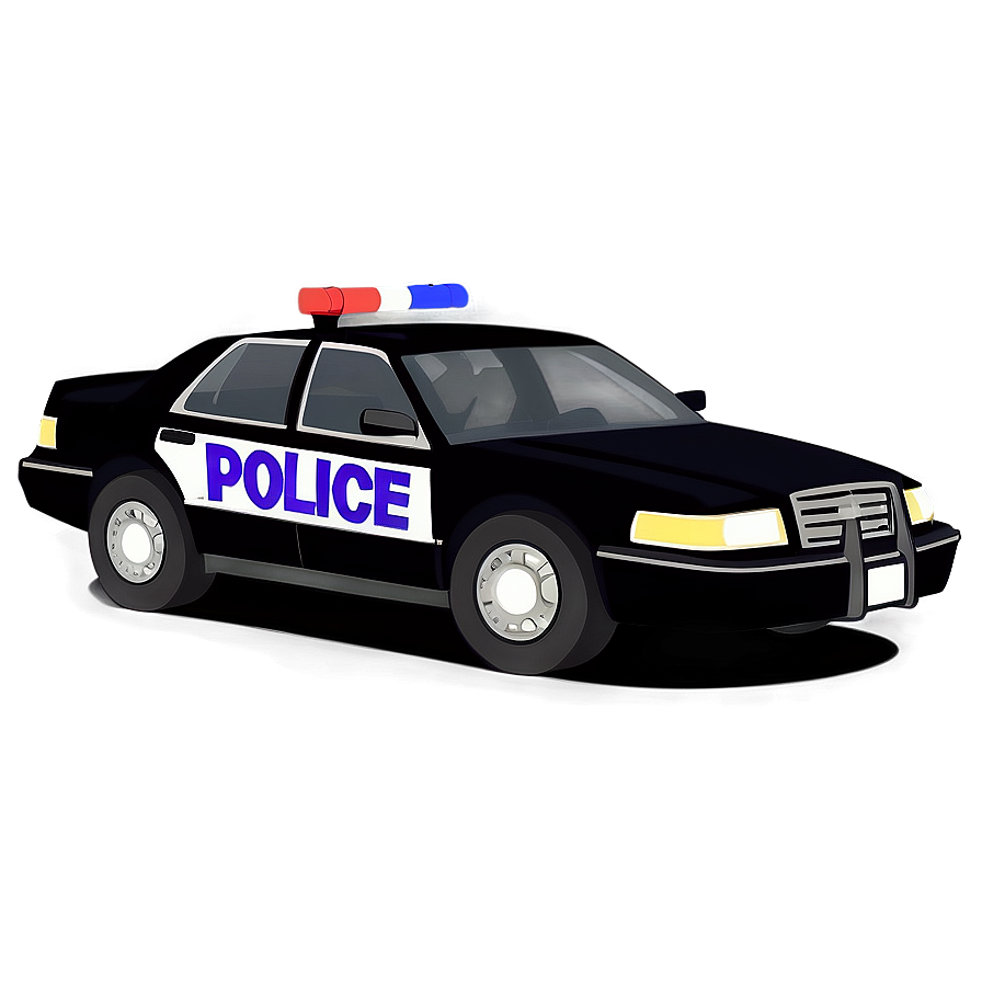 Animated Police Car Png Bia PNG