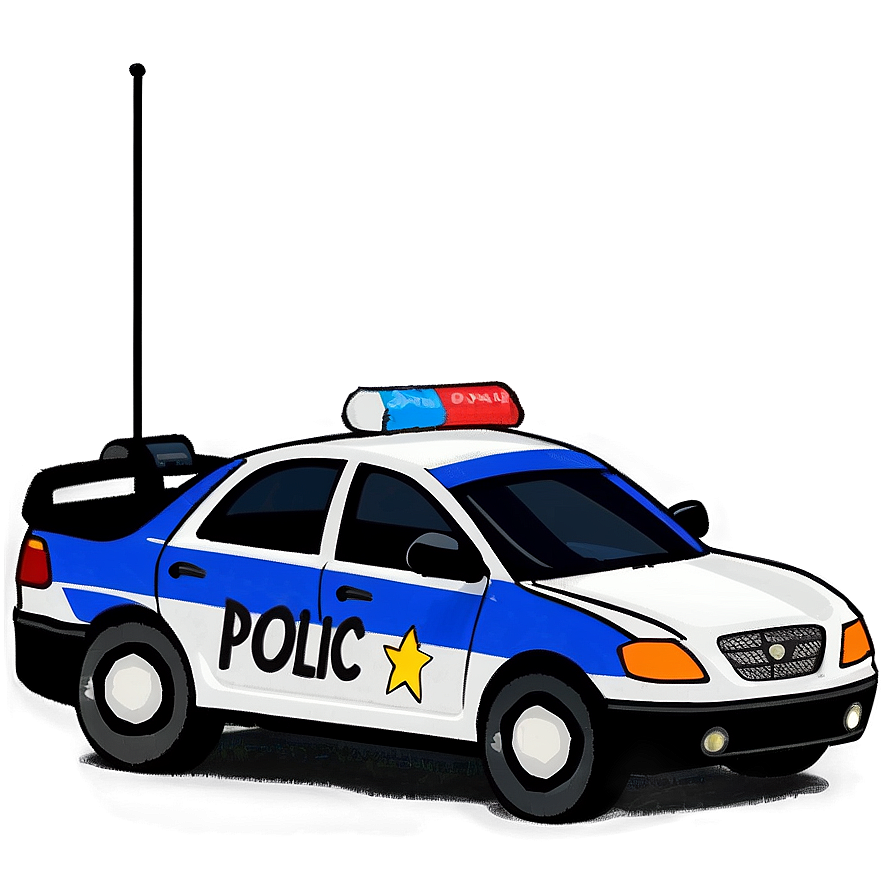 Animated Police Car Png Oyb PNG