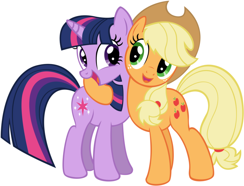 Animated Pony Friends Together PNG
