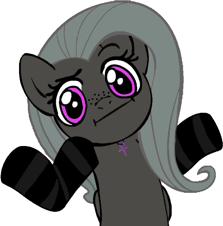 Animated Pony Shrugging PNG