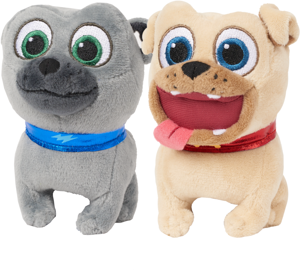 Animated Puppy Plush Toys PNG