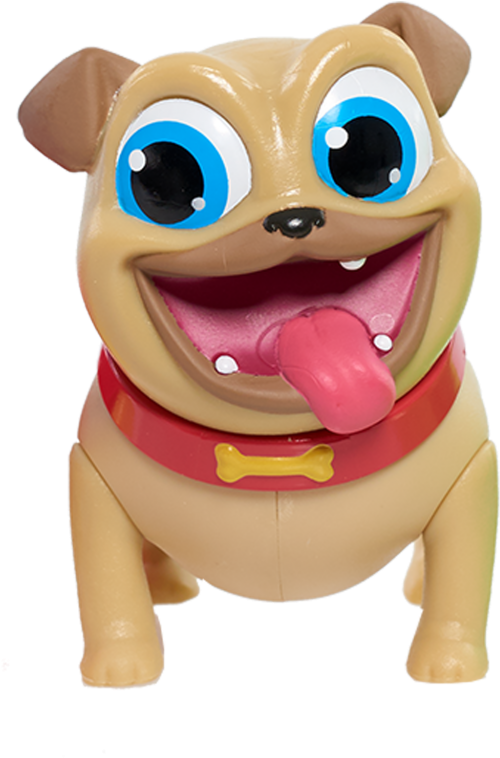 Animated Puppy Toy Figure PNG