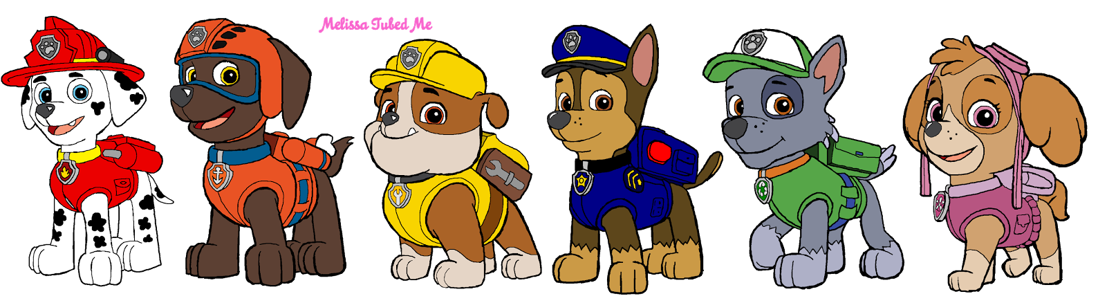 Animated Pupsin Uniforms PNG