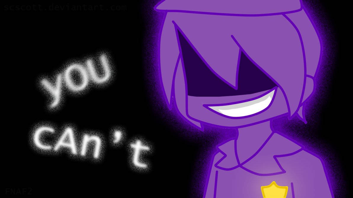 Animated Purple Guy You Can't Wallpaper