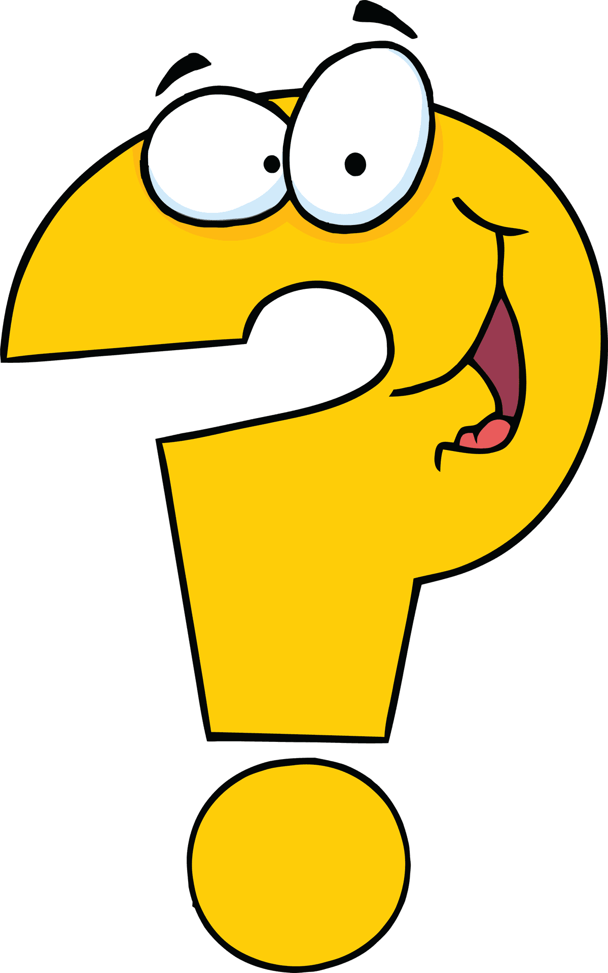 Animated Question Mark Character PNG