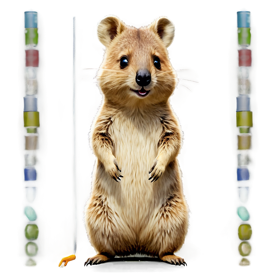 Animated Quokka Character Png Dbl PNG