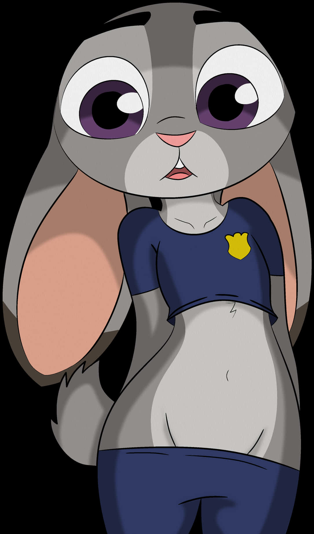 Animated Rabbit Character Illustration PNG