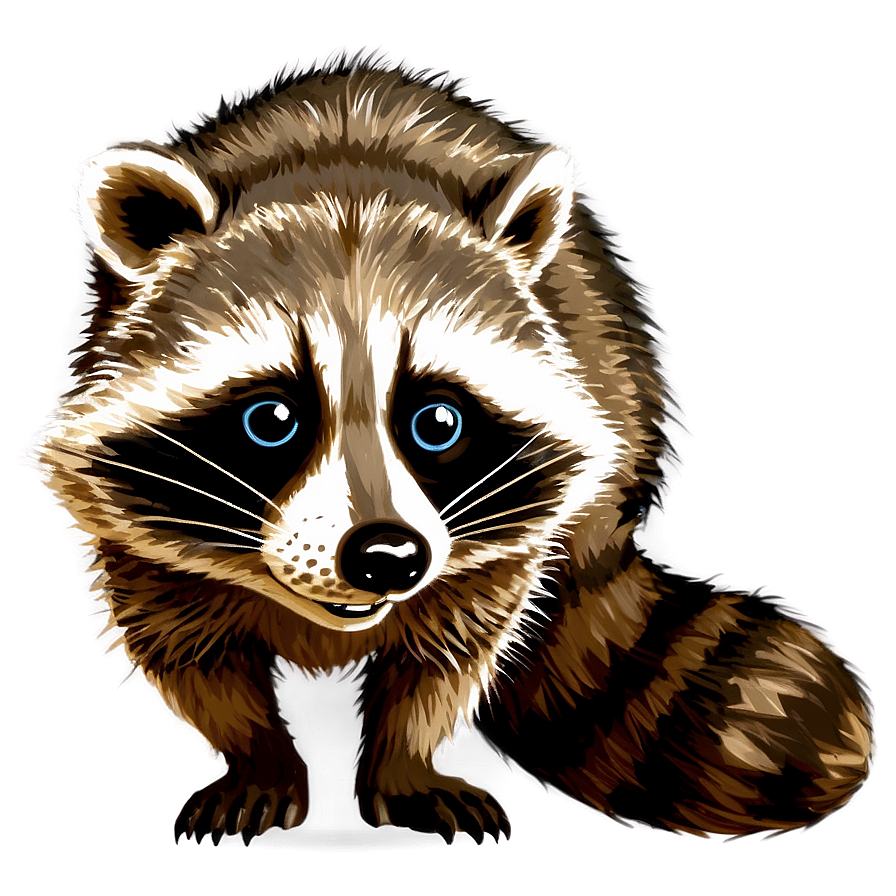Animated Raccoon Png 41 PNG