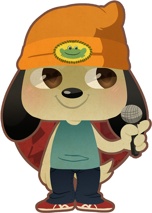 Animated Rapper Dog Character PNG