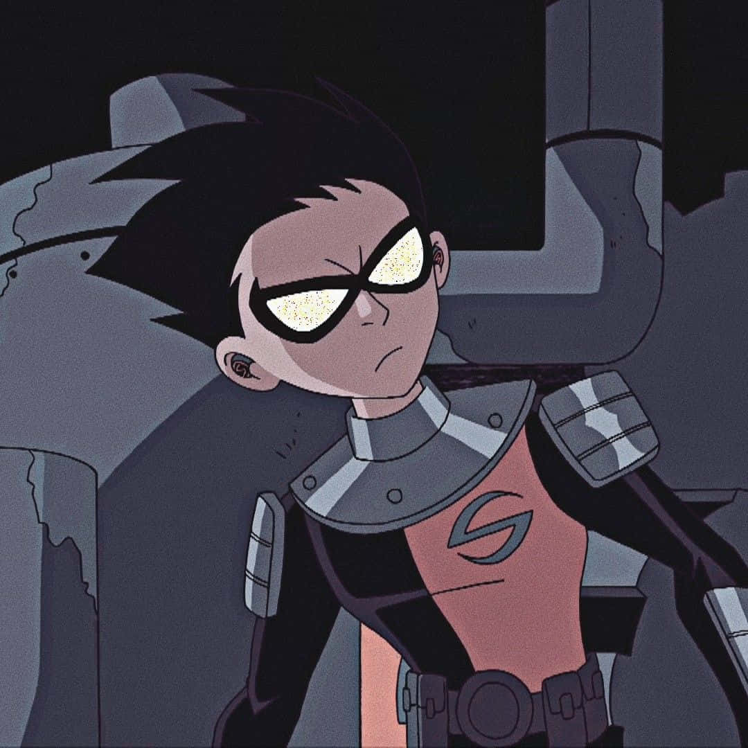 Animated Robin Teen Titans Profile Wallpaper