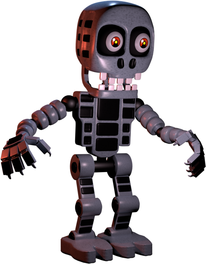 Animated Robot Character PNG
