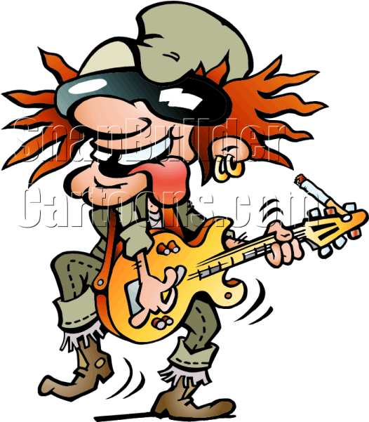 Animated Rock Guitarist.png PNG