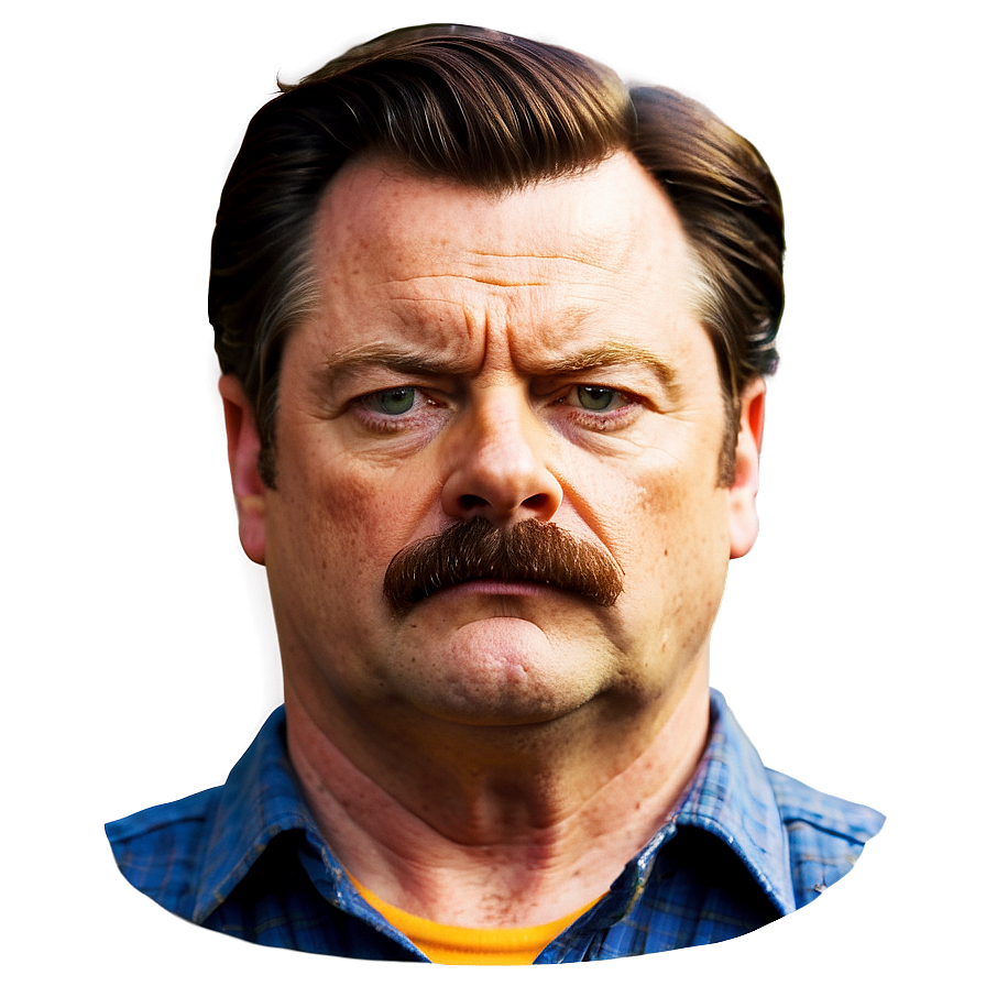 Download Animated Ron Swanson Png 63 | Wallpapers.com